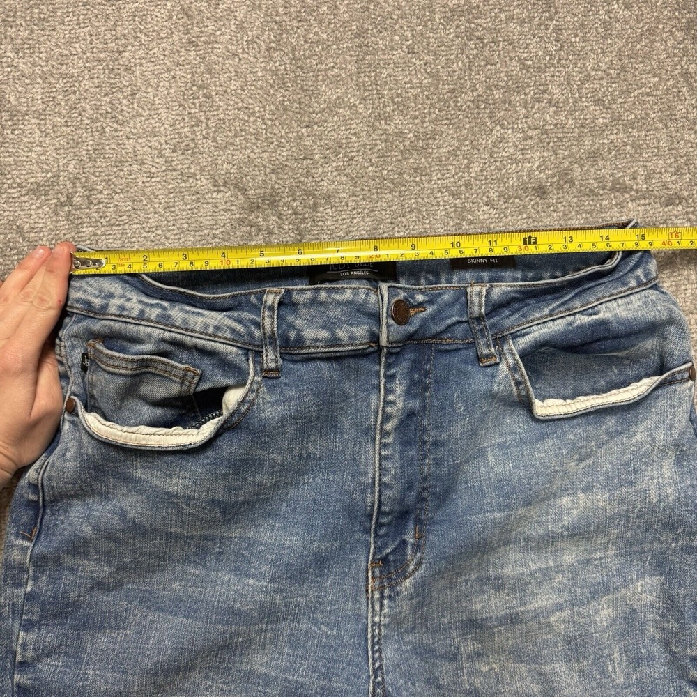 Judy Blue Women's Skinny Jeans - Blue - Picture 6 of 14
